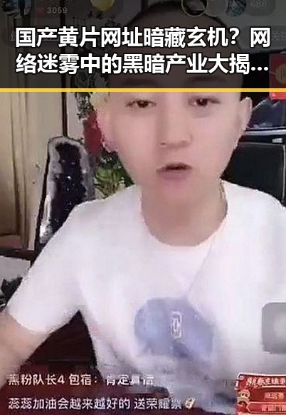 国产黄片网址暗藏玄机?网络迷雾中的黑暗产业大揭秘!
