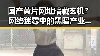 国产黄片网址暗藏玄机?网络迷雾中的黑暗产业大揭秘!